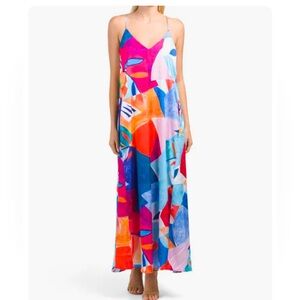 Nicole Miller abstract dress